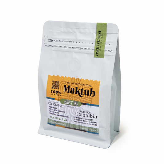 Colombia Natural 86,5 pts SCA. 250 grs.